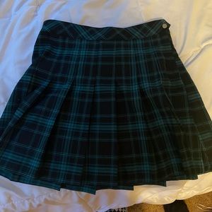 plaid tennis skirt